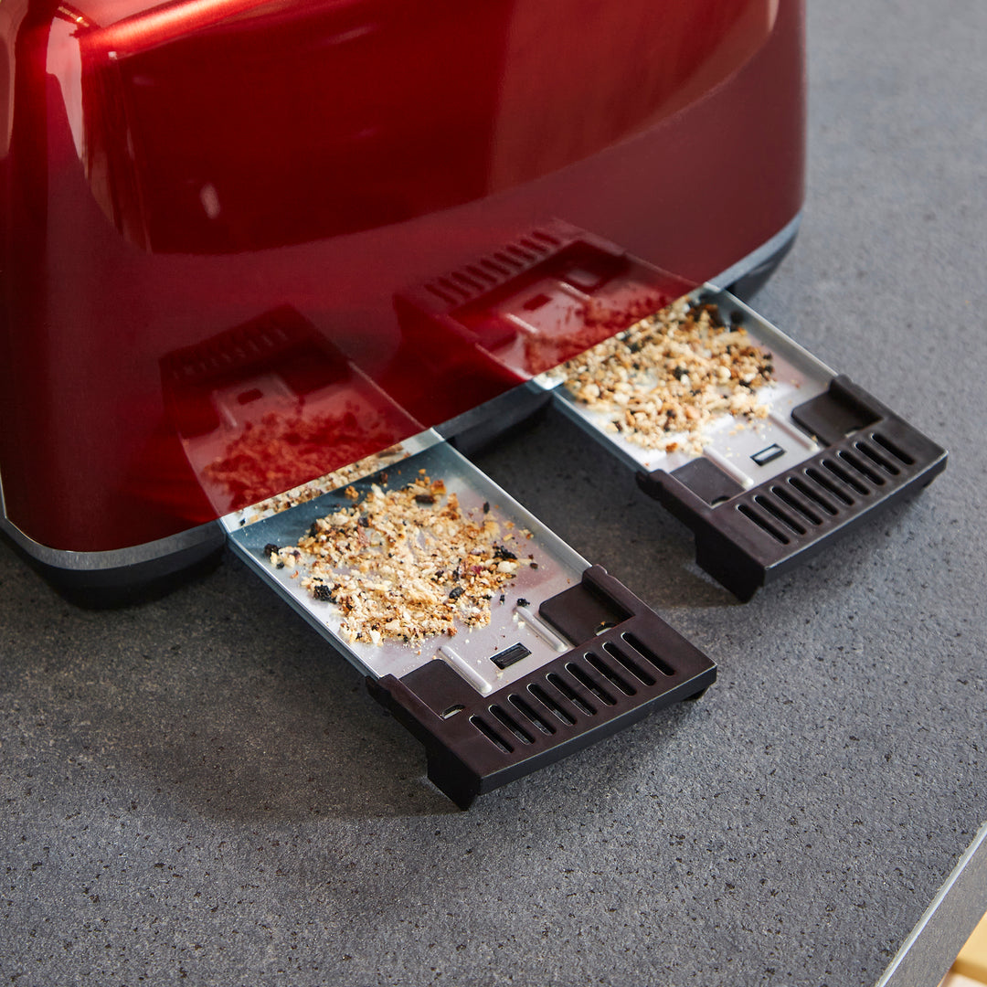 Accents 4-Slice Toaster - Red