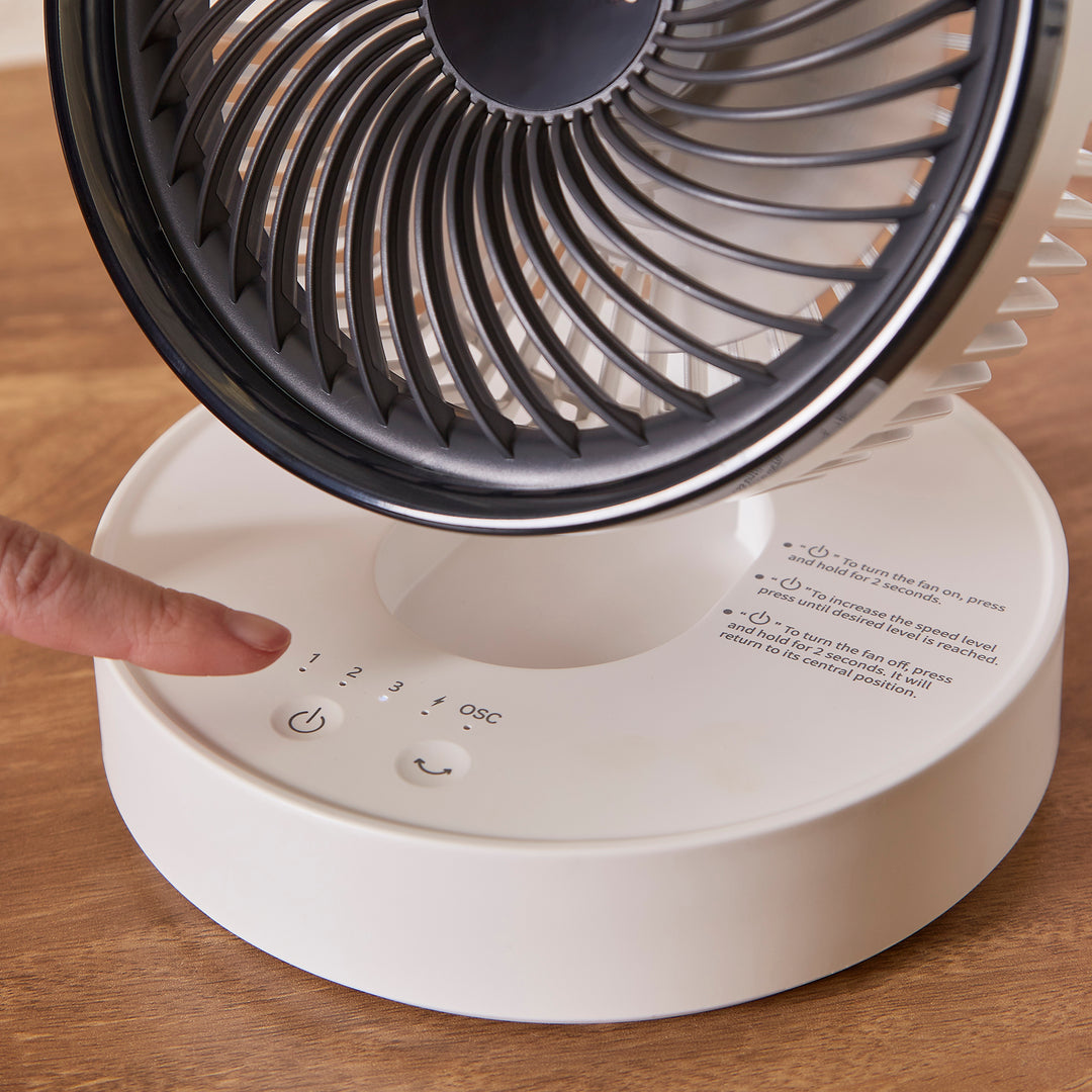 Air Flex 6” Portable Oscillating Rechargeable USB Fan