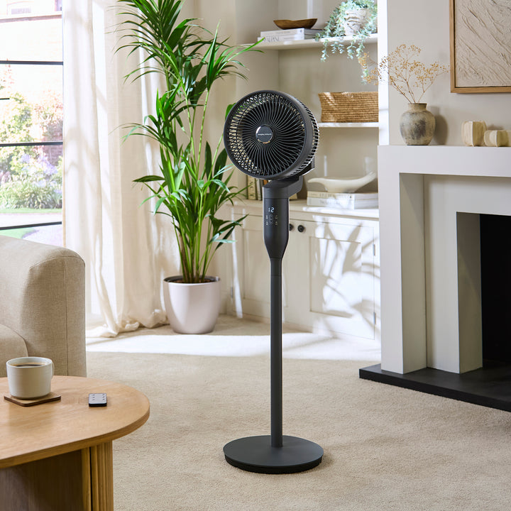 Air Flex 10" 360° Air Circulator Pedestal Fan with Remote Control