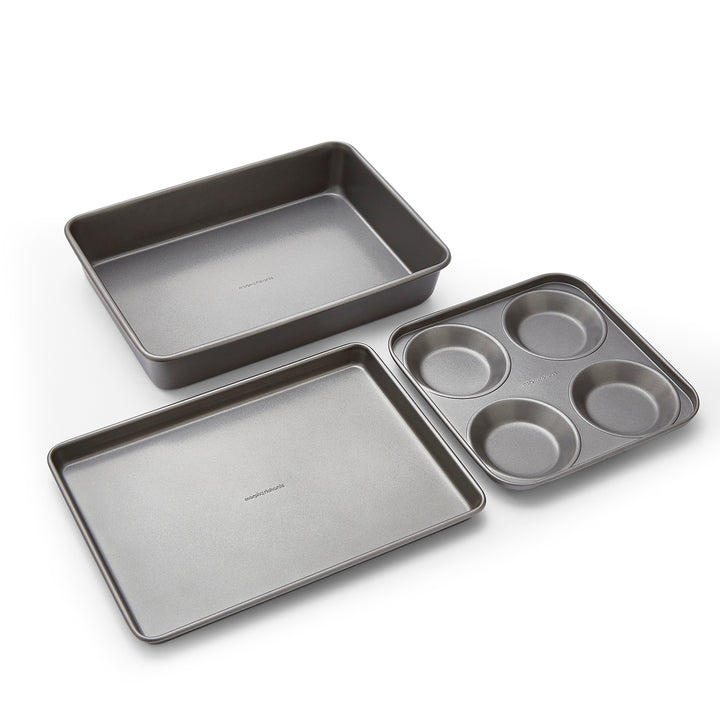 Yorkshire Pudding Tray, Oven Tray and Roasting Tin Set