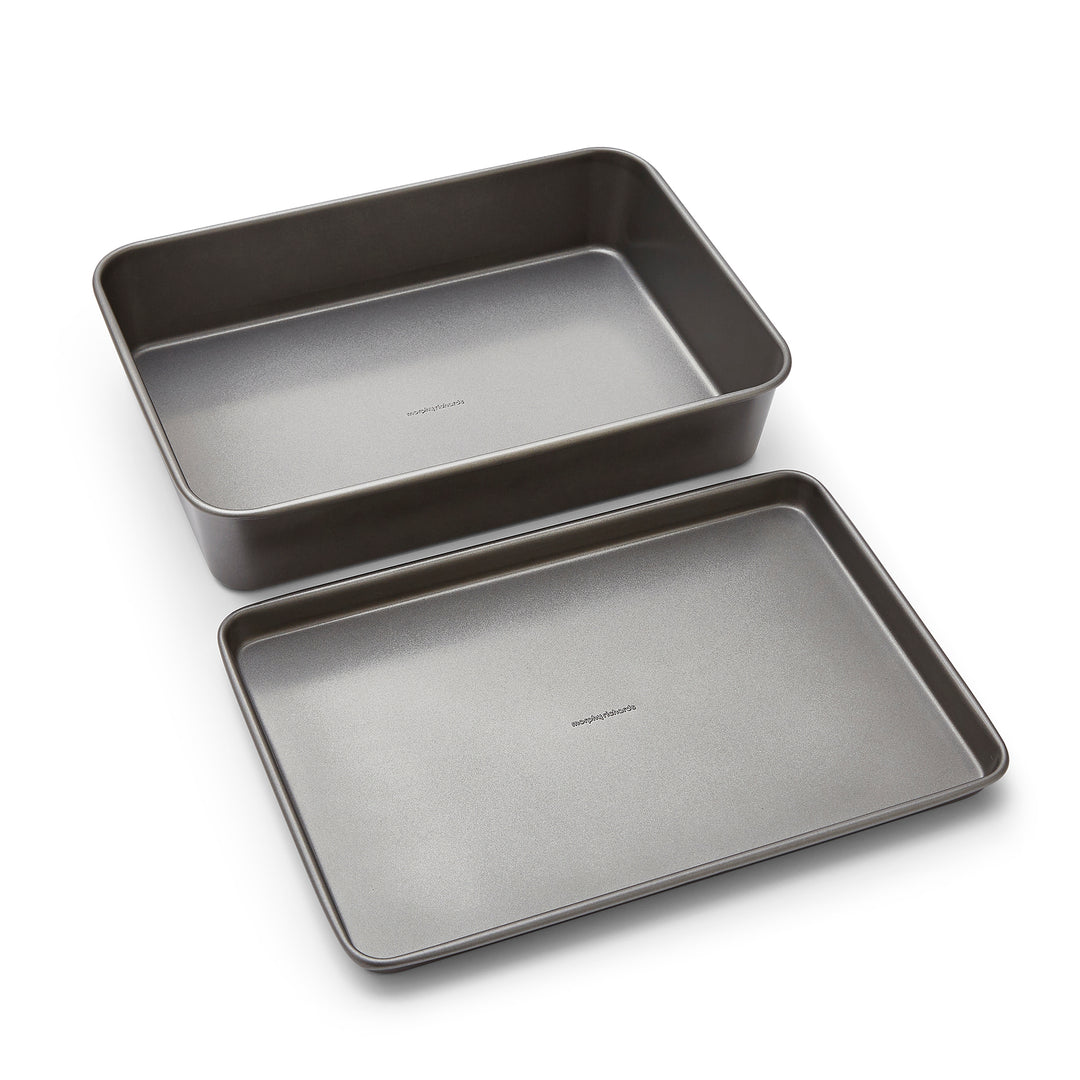 Oven Tray and Roasting Tin Set