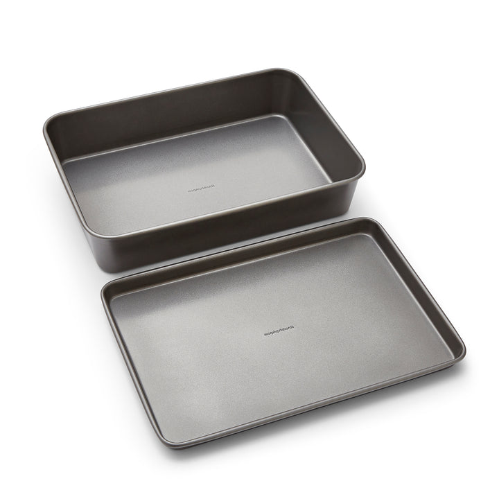 Oven Tray and Roasting Tin Set