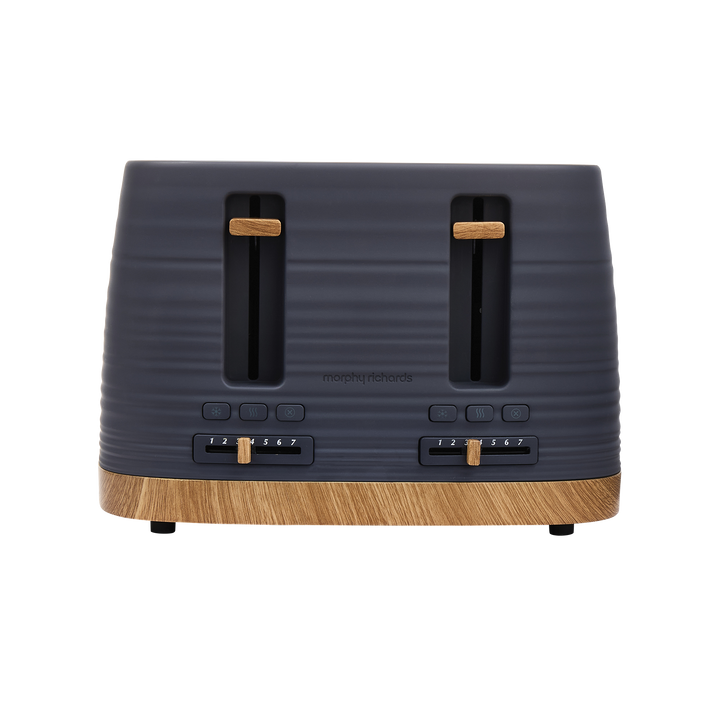 Clay 4-Slice Grey Toaster - Flint