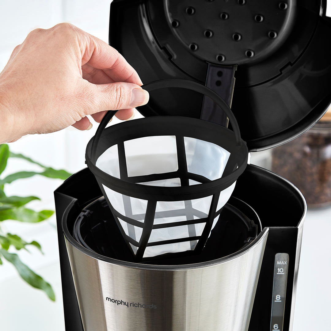 Equip Filter Coffee Machine -  Brushed Steel