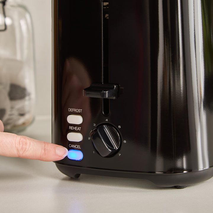 Equip Black 2 Slice Toaster