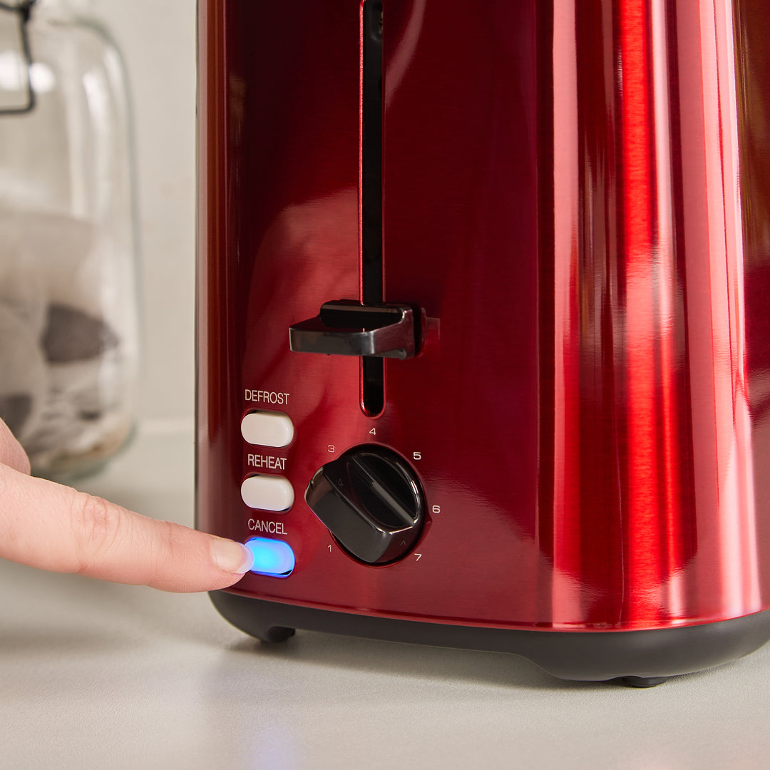 Equip Red 2-Slice Toaster
