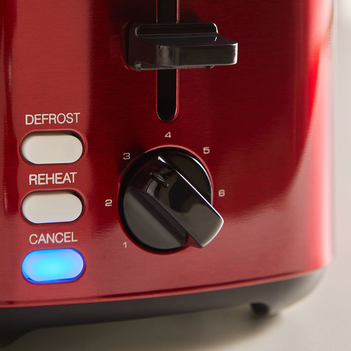 Equip Red 2-Slice Toaster