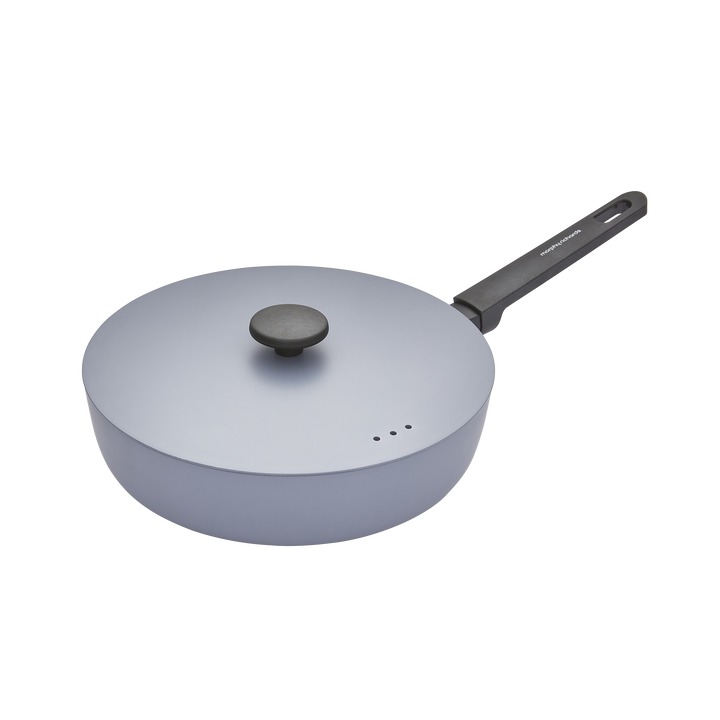 28cm Forged Aluminium Saute Pan - Grey