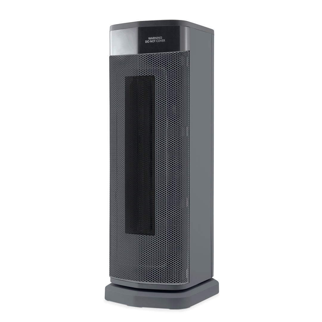 HeatFlux 2kw Digital Ceramic Tower Fan Heater with Remote Control - Grey