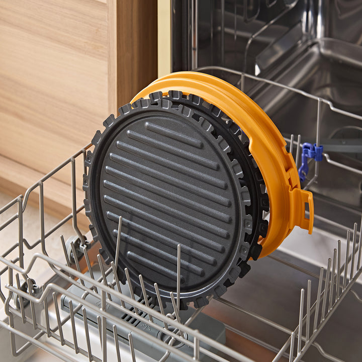 round grill in the dishwasher 