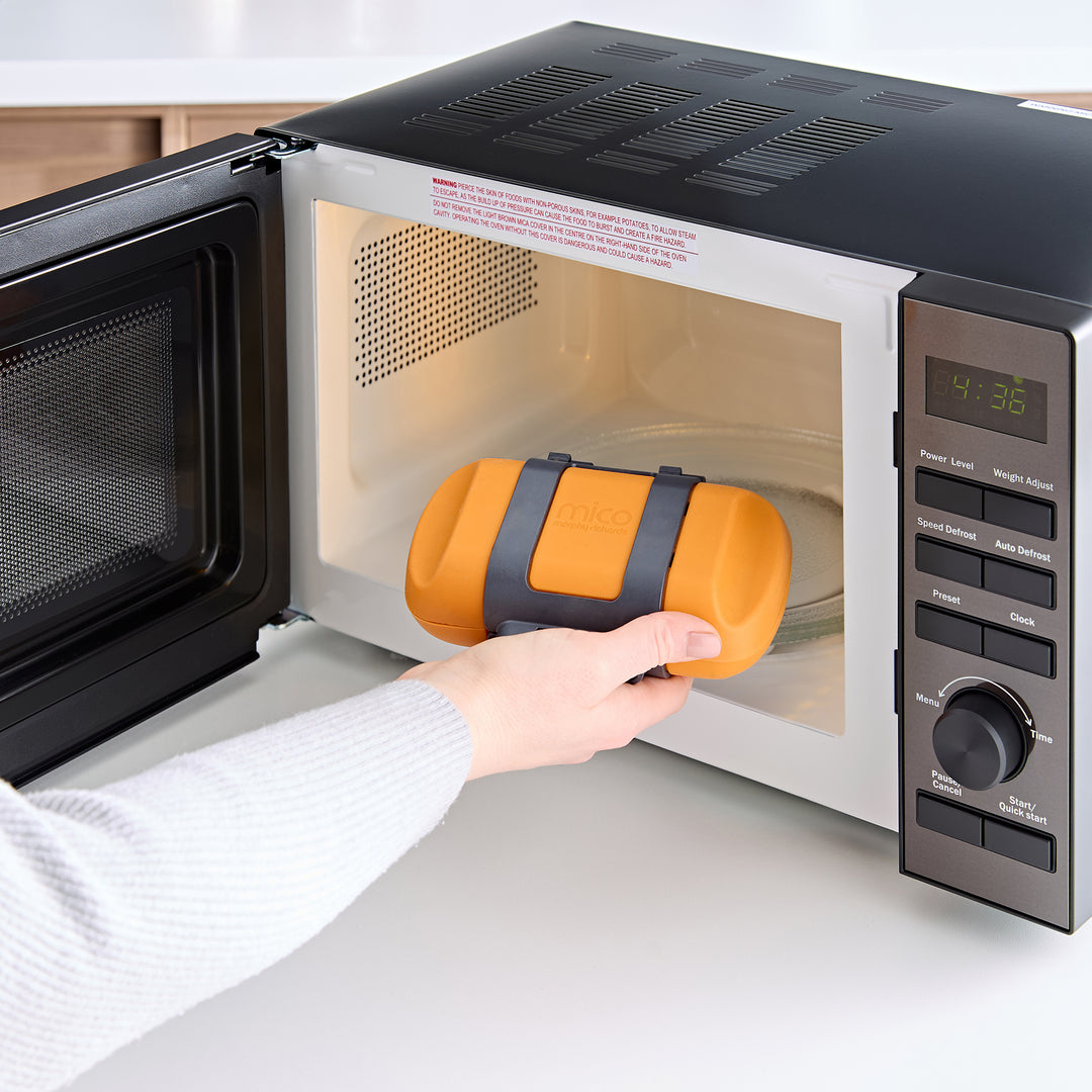 Wrap Maker going into the microwave 