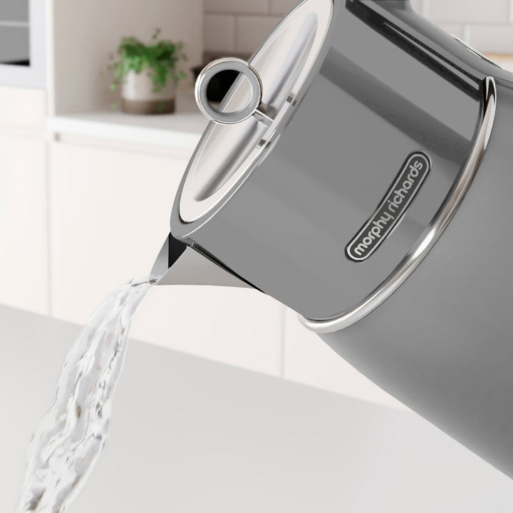 Signature Grey Kettle and Toaster Set