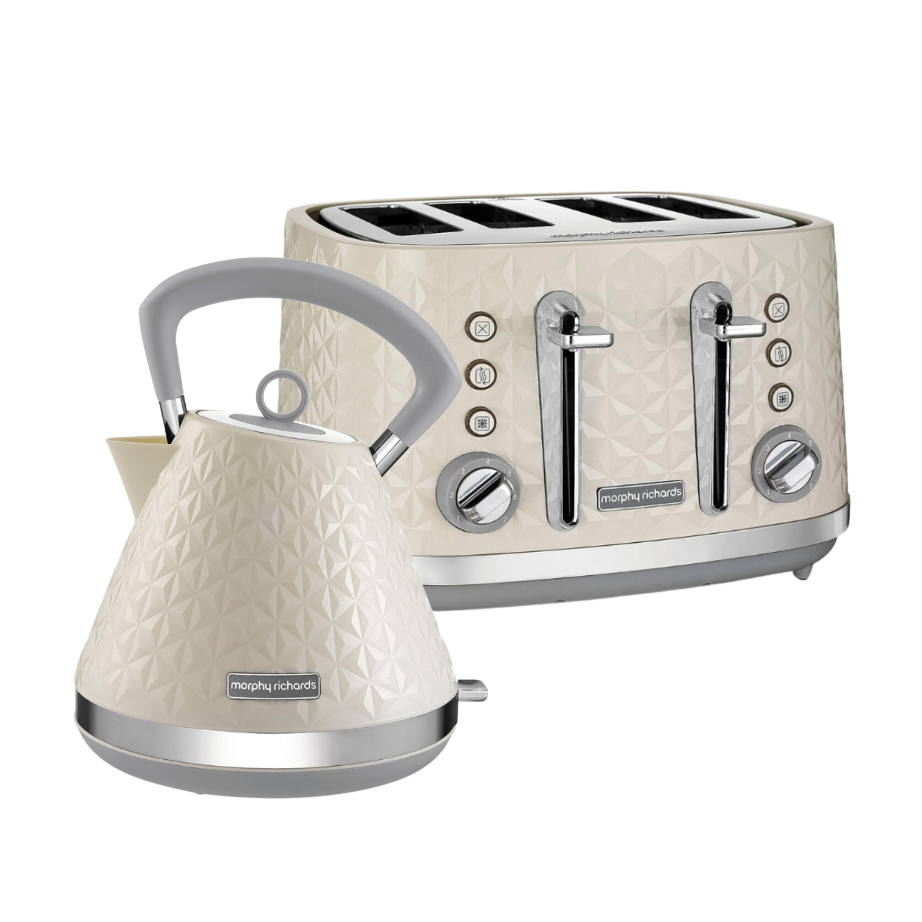 Vector Cream Kettle and Toaster Set – Morphy Richards-UK