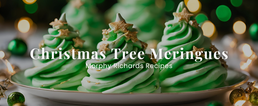 Christmas Tree Meringues