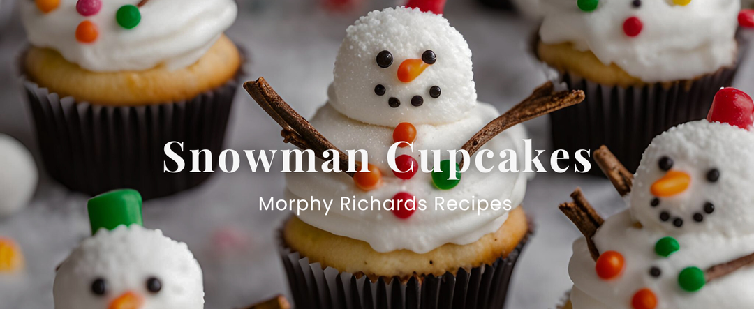 Snowman Cupcakes