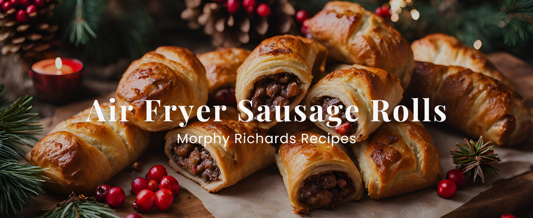 Air Fryer Christmas Sausage Rolls