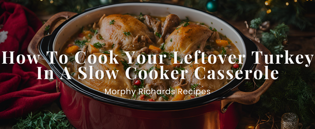 How To Cook Your Leftover Turkey In A Slow Cooker Casserole