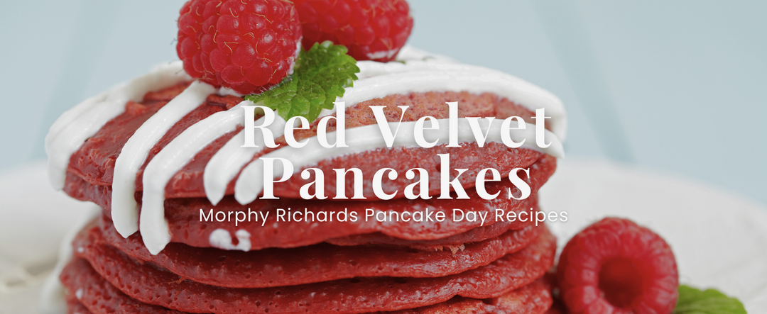 Red Velvet Pancakes