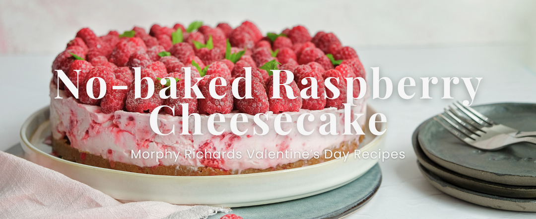 No-bake raspberry cheesecake