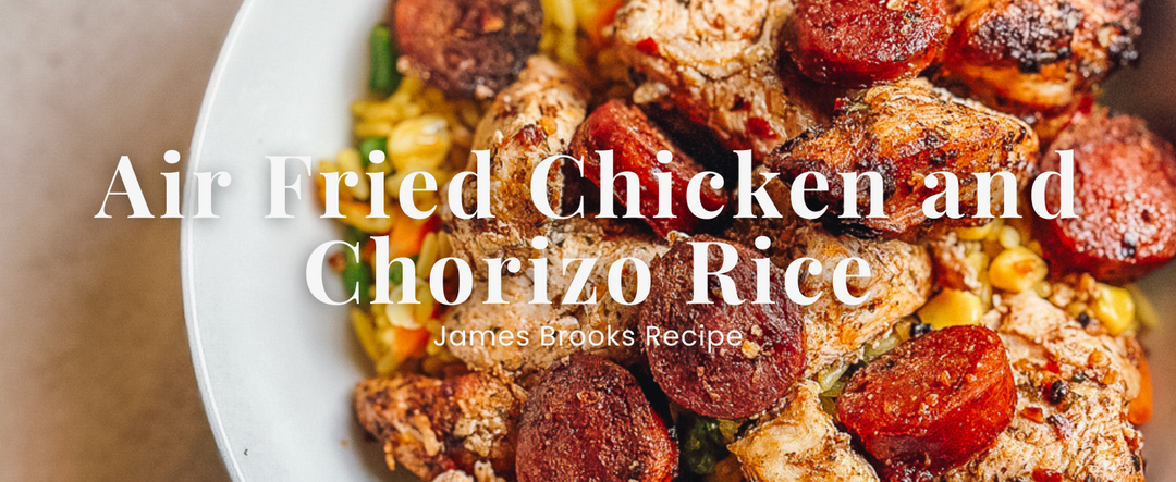 Air Fried Chicken and Chorizo rice