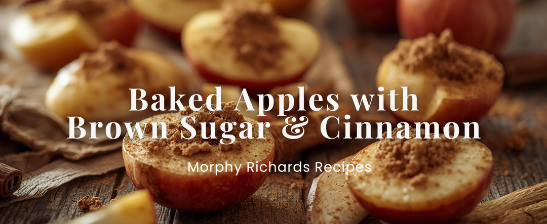 Baked Apples with Brown Sugar & Cinnamon