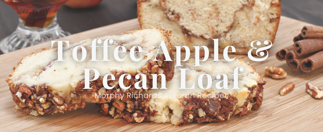 Toffee Apple & Pecan Loaf Cake