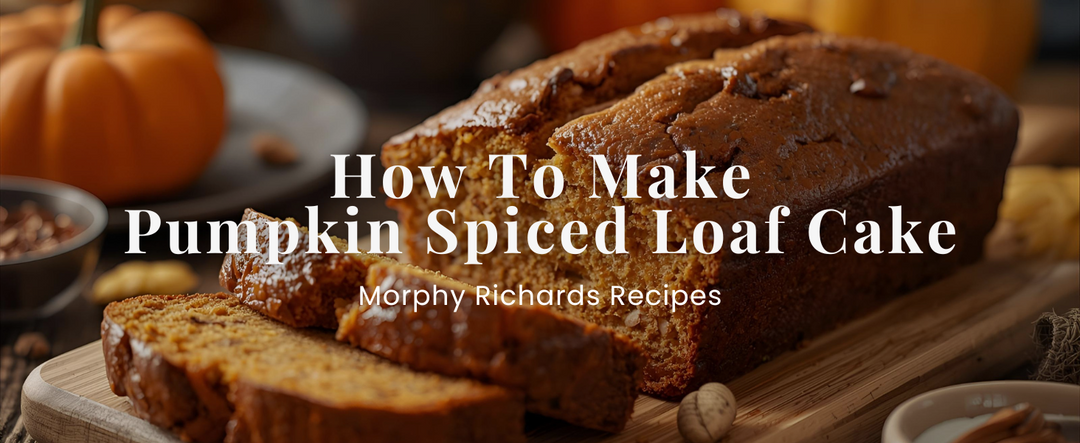 How To Make Pumpkin Spiced Loaf Cake