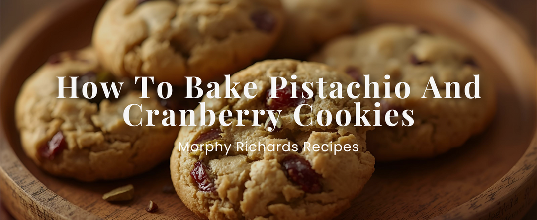 How To Bake Pistachio And Cranberry Cookies