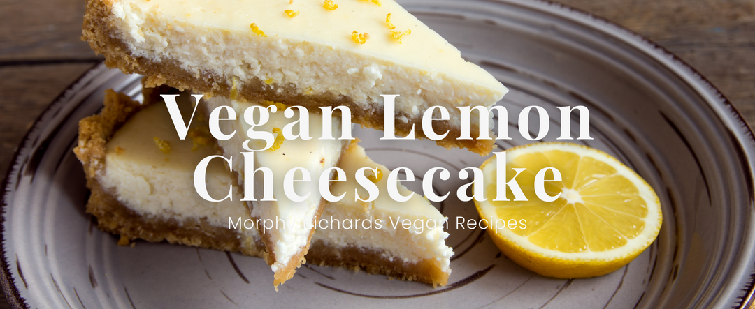 Vegan No-Bake Lemon Cheesecake