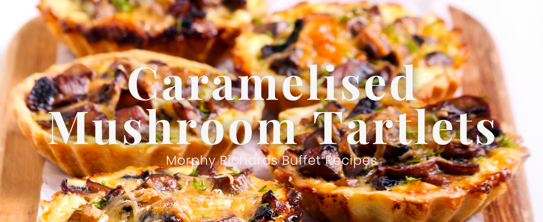 Caramelised Mushroom Tartlets