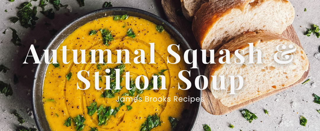 Autumnal Squash & Stilton Soup