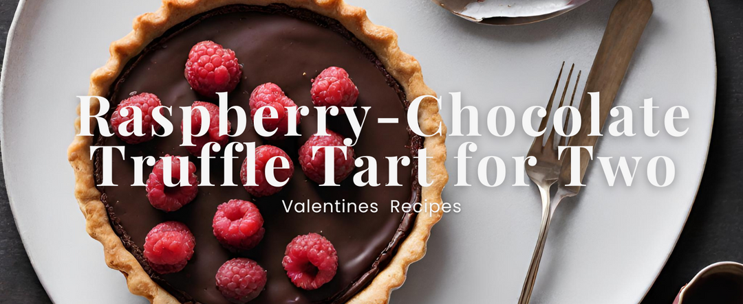 Raspberry-Chocolate Truffle Tart for Two
