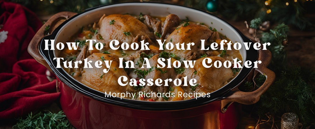 How To Cook Your Leftover Turkey In A Slow Cooker Casserole