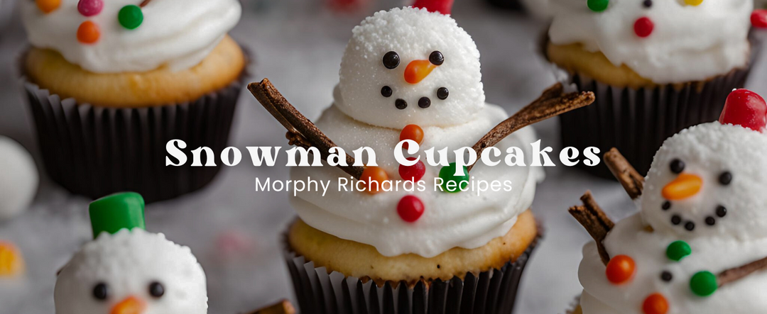 Snowman Cupcakes