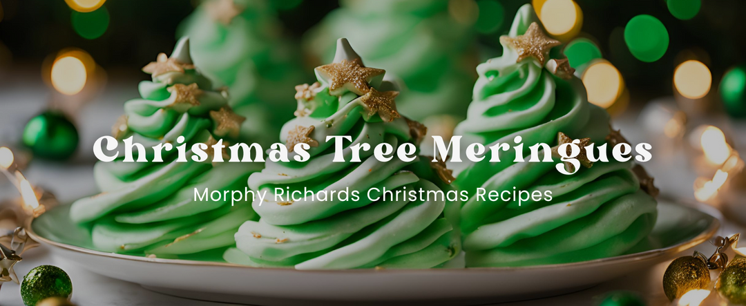 Christmas Tree Meringues