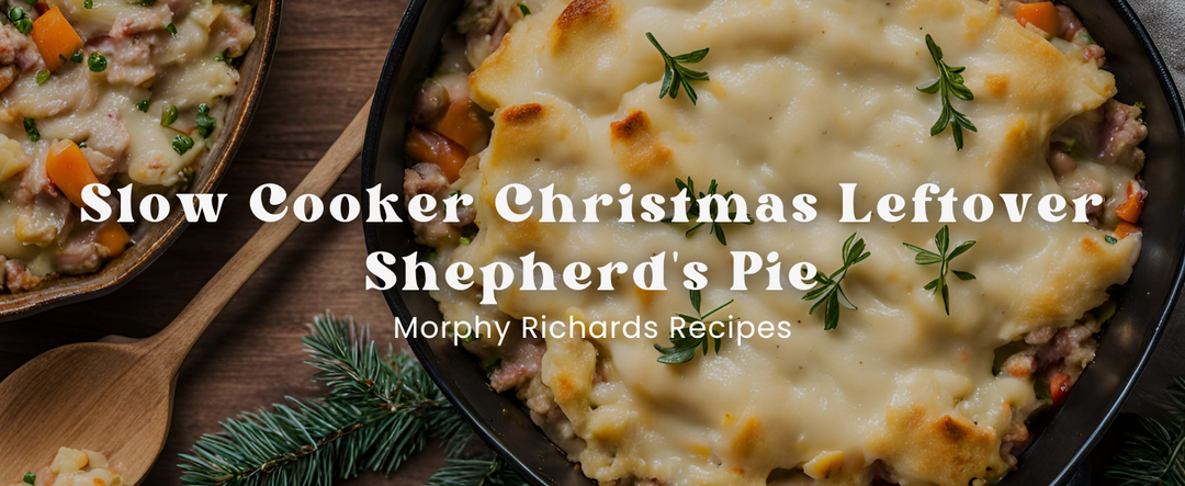 Slow Cooker Christmas Leftover Shepherd's Pie
