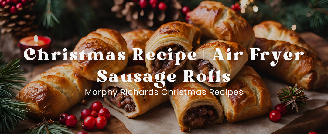Air Fryer Christmas Sausage Rolls