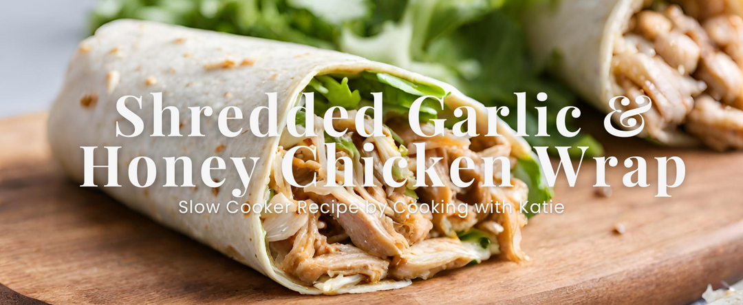 Shredded Garlic & Honey Chicken Wrap