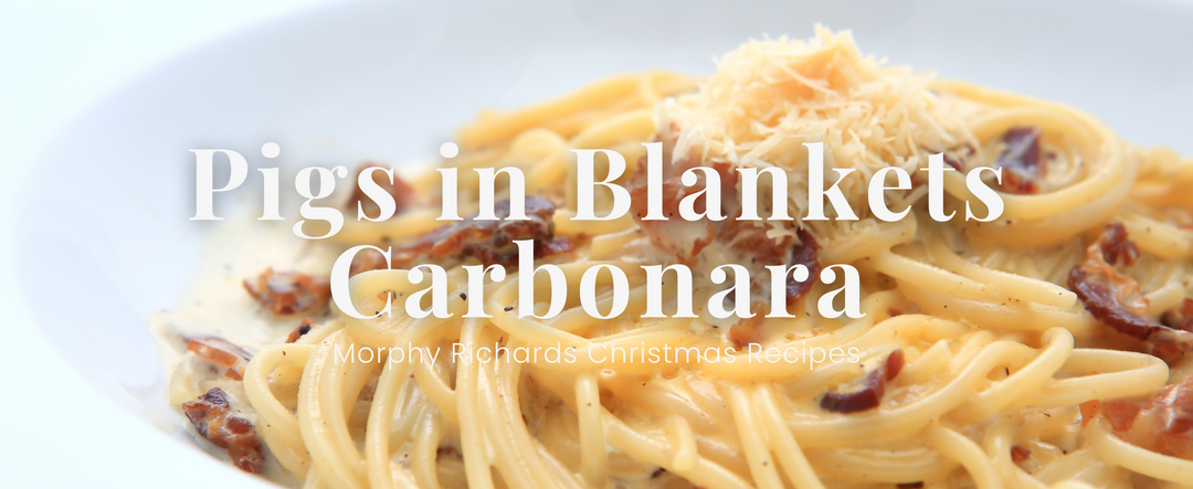 Pigs in Blankets Carbonara
