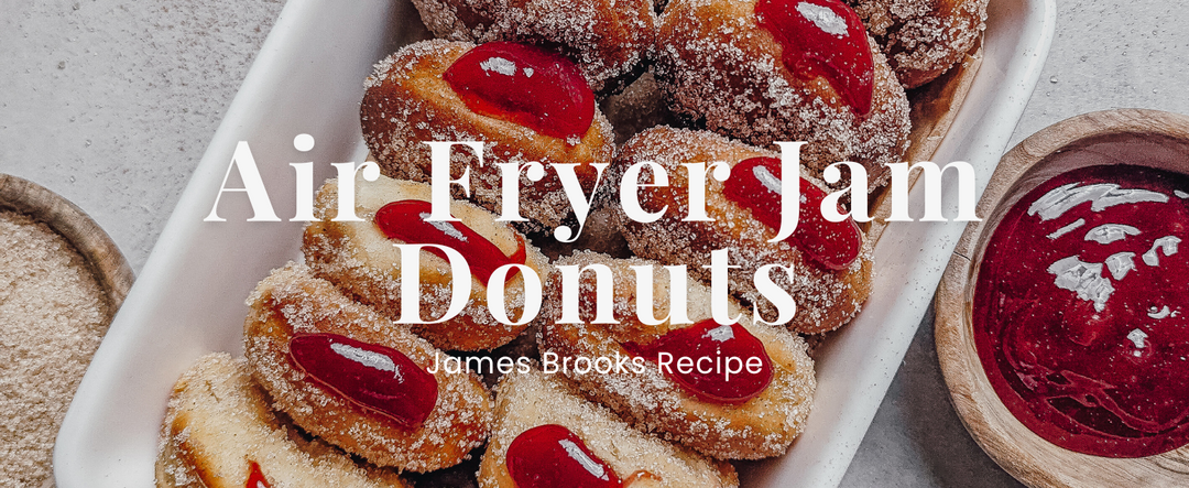 Air Fryer Jam Donuts