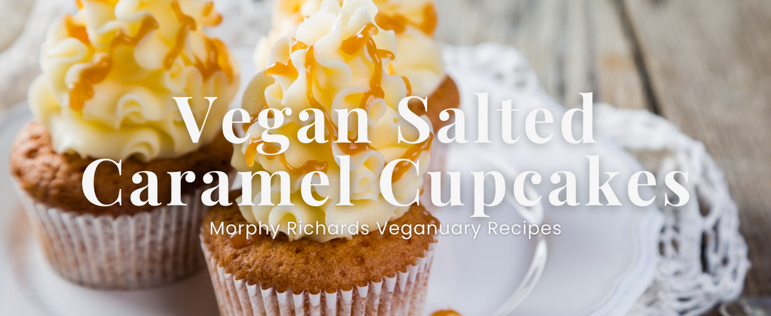 Vegan Salted Caramel Cupcakes