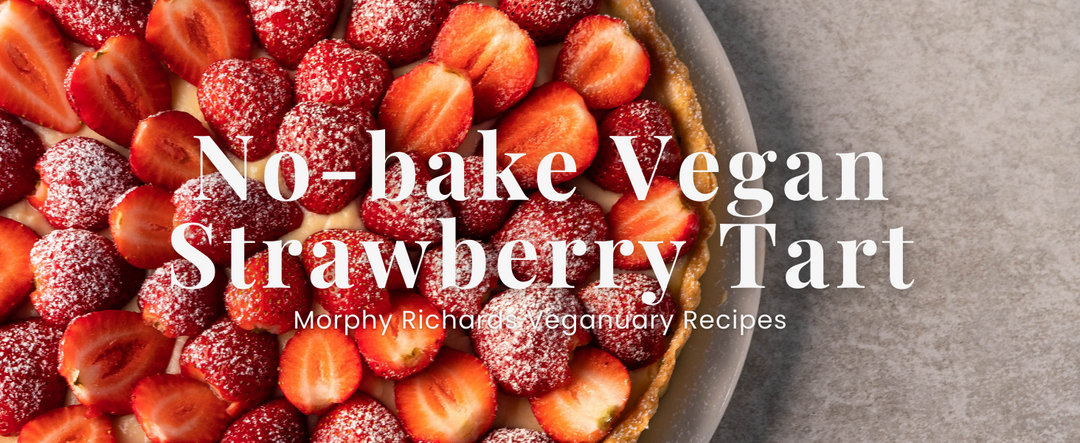 No-bake Vegan Strawberry Tart
