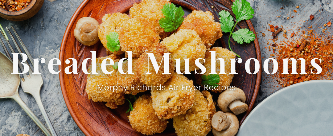 Air Fryer Breaded Mushrooms