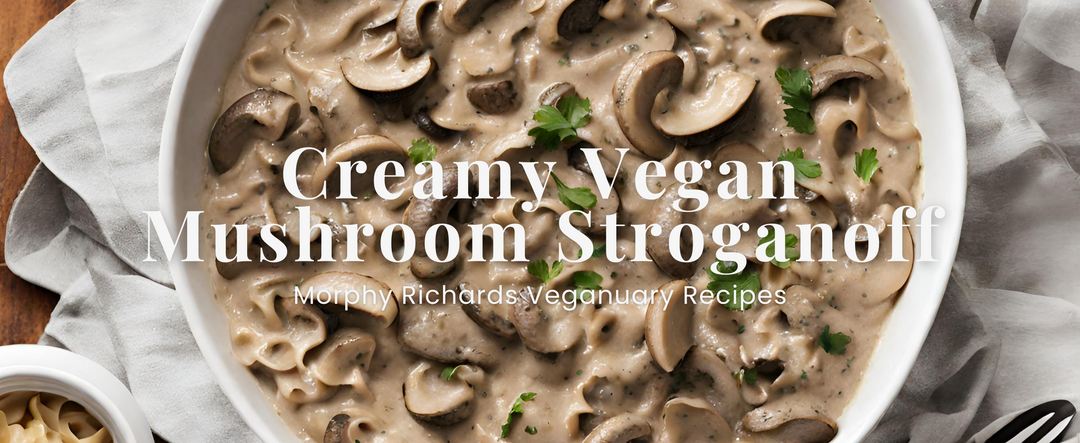 Creamy Vegan Mushroom Stroganoff