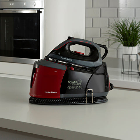 Morphy Richards Power 2400w SteamElite Plus Steam Generator 332013 lifestyle