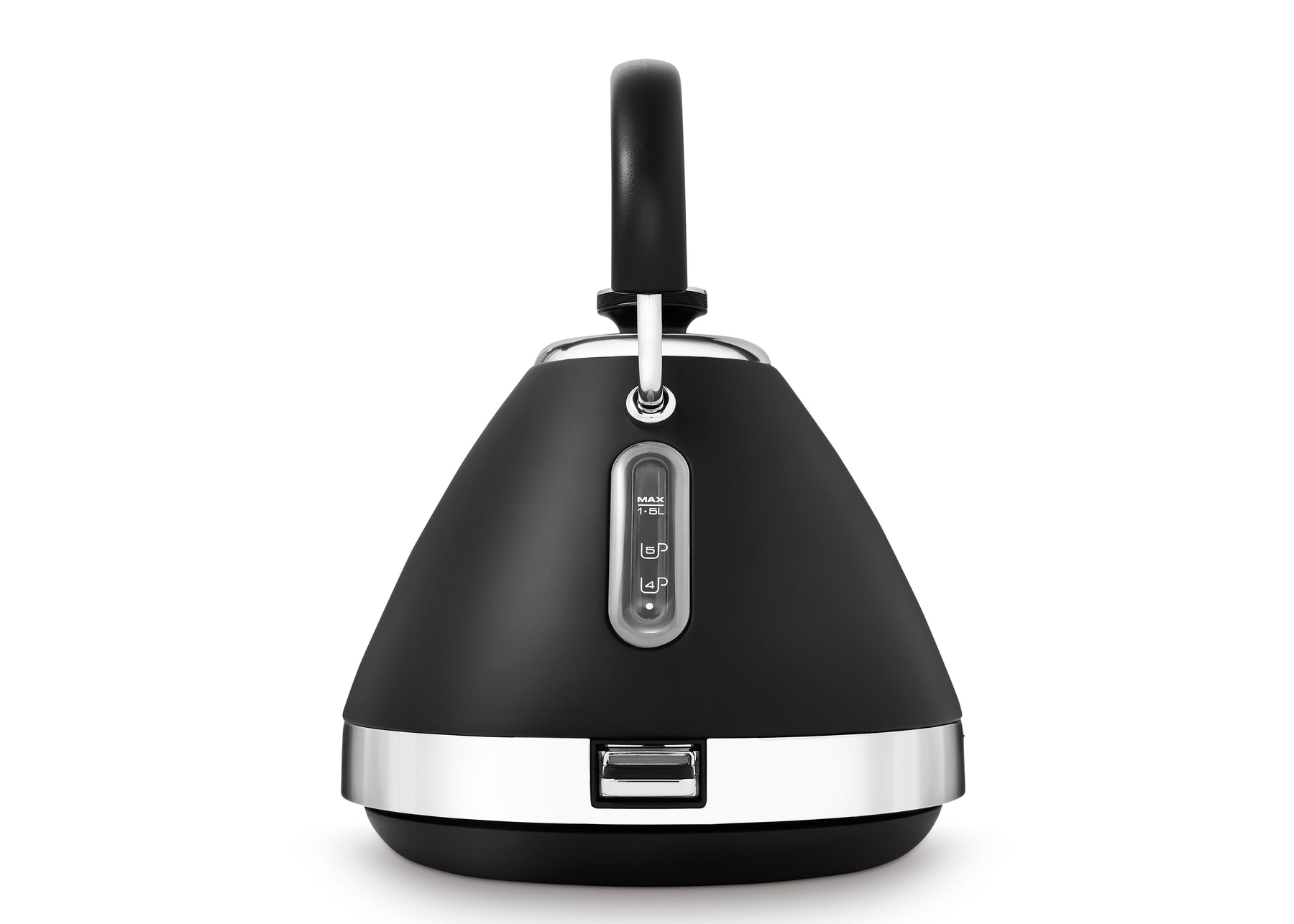 Pyramidal Kettle Black 1.5L Venture Pyramid Kettle by Morphy Richards UK