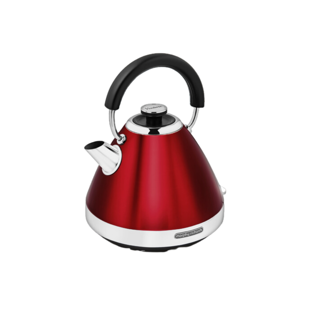 Venture Red Pyramid Kettle – Morphy Richards-UK