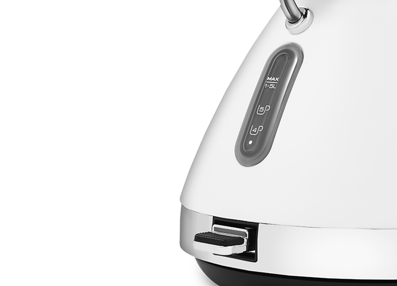 Venture Pyramid Kettle White