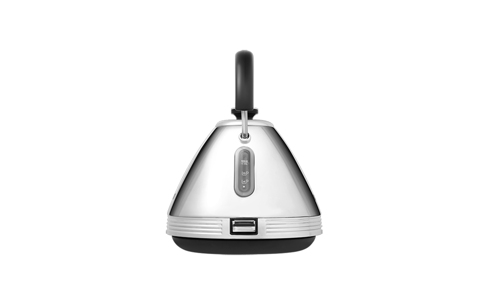 Venture Retro Pyramid Kettle Silver