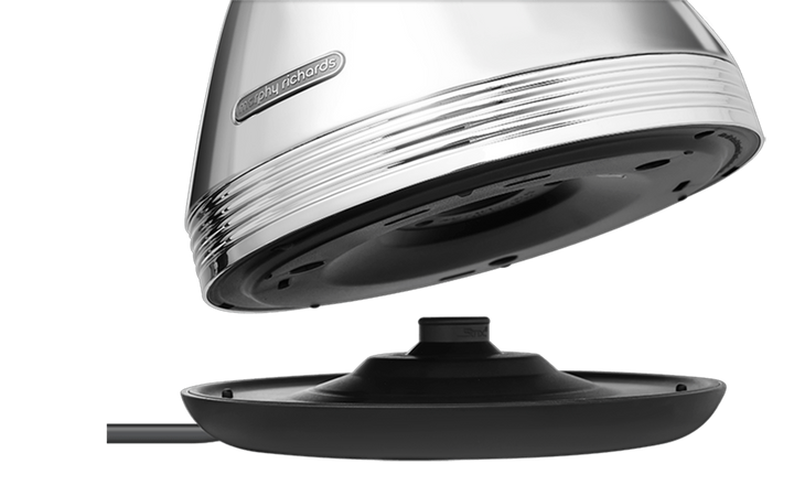 Venture Retro Pyramid Kettle Silver